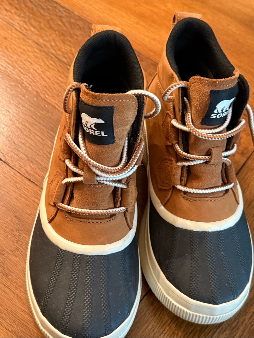 Sorel Waterproof Brown and Black Snow Boots